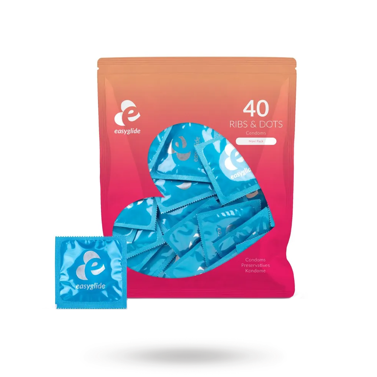 Ribs & Dots Condoms 40-pack