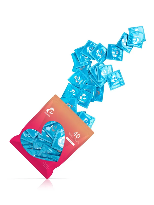 Ribs & Dots Condoms 40-pack