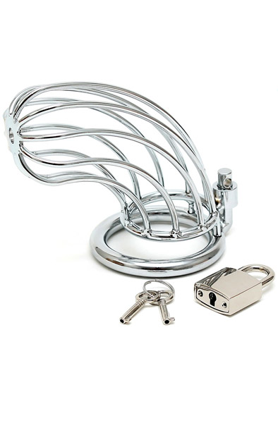 Rimba Male Chastity Device With Padlock