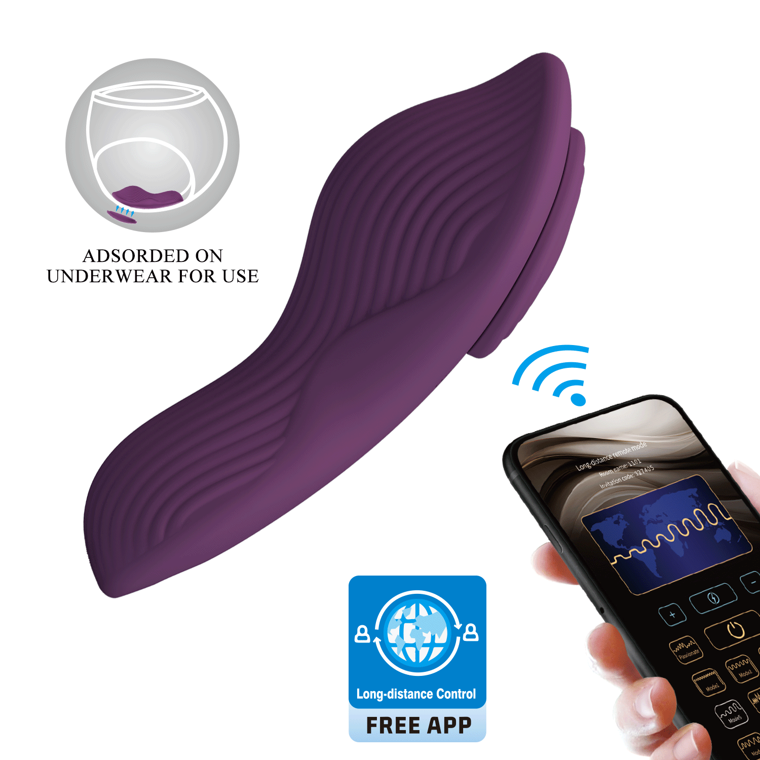 Romario Wearable Clip-on Vibrator