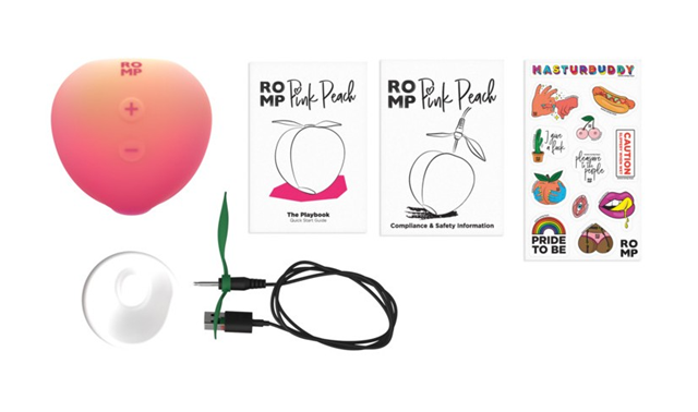 Romp Peach Clitoral Stimulator
