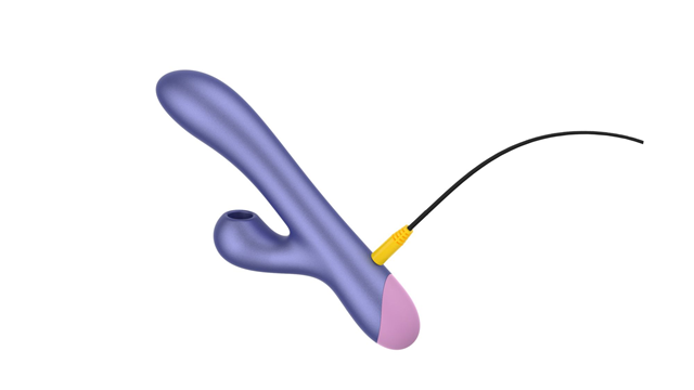 Romp Pulse Rabbit Vibrator With Pleasure Air
