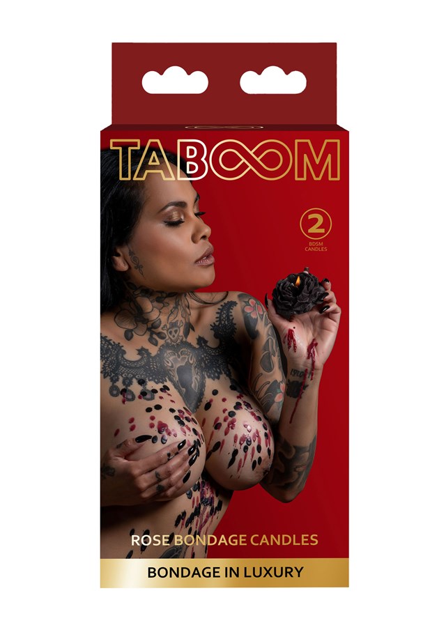 ROSE BONDAGE CANDLES - 2ST