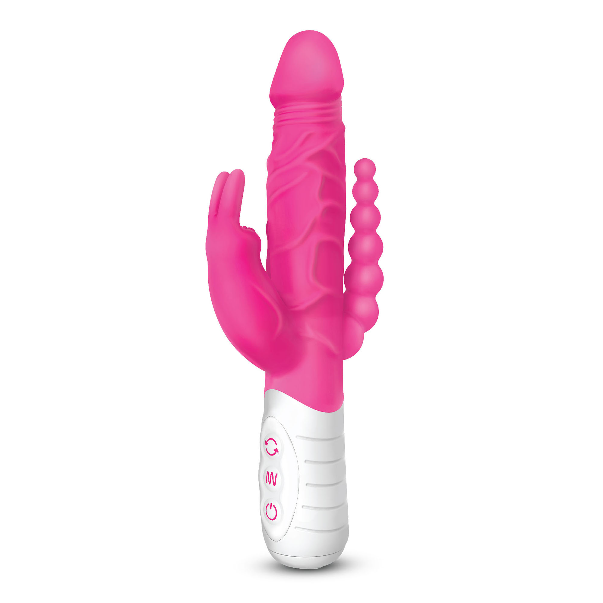 Realistic Double Penetration Rabbit Pink - 7 Funktioner