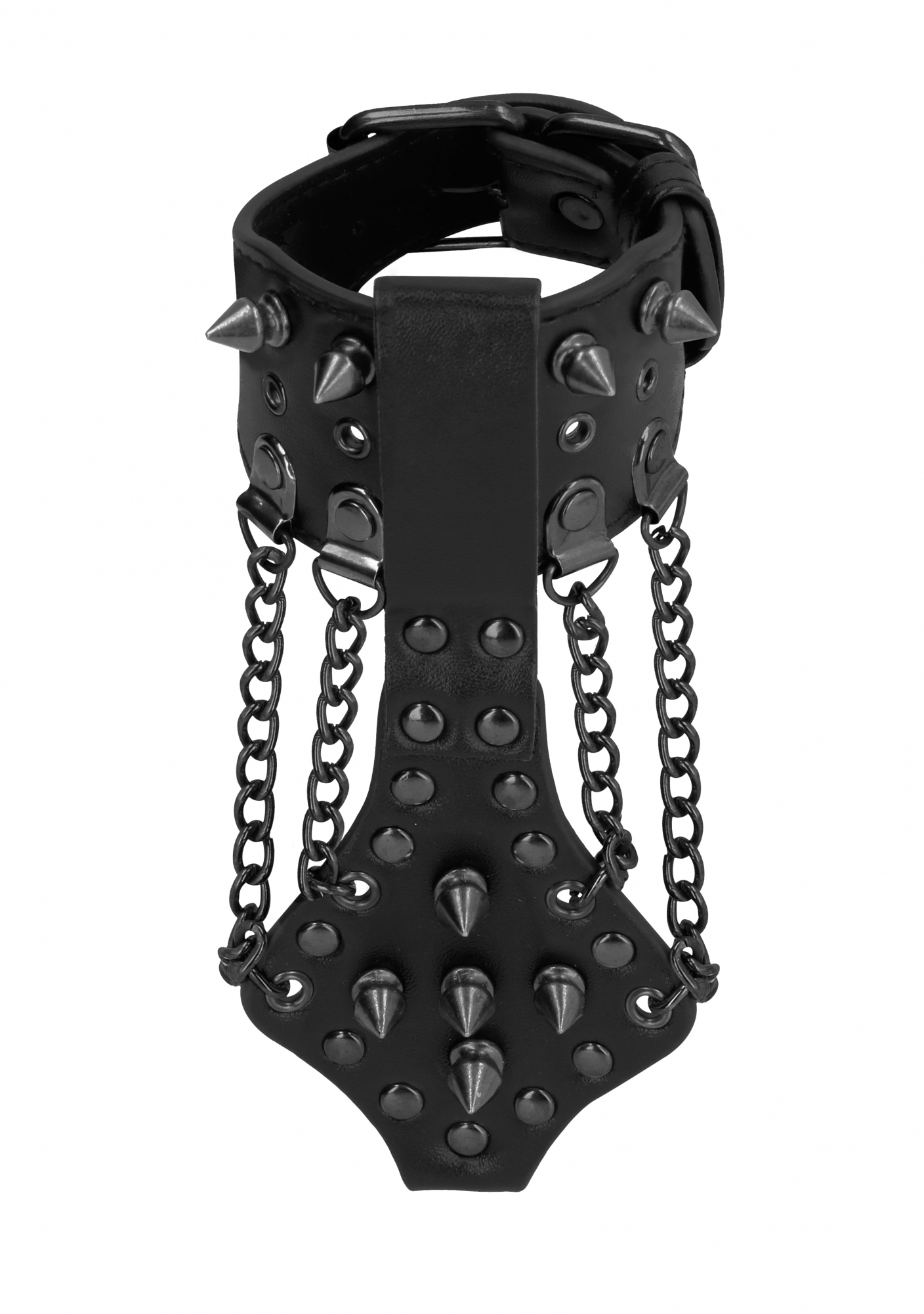 Ouch! Skulls and Bones - Armband med Nitar & Kedjor