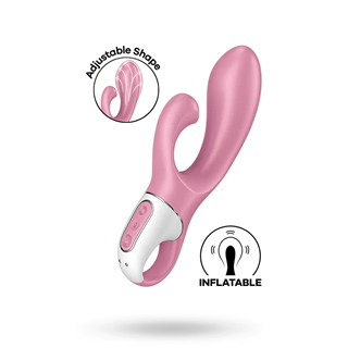 Satisfyer Air Pump Bunny 2 Light Red