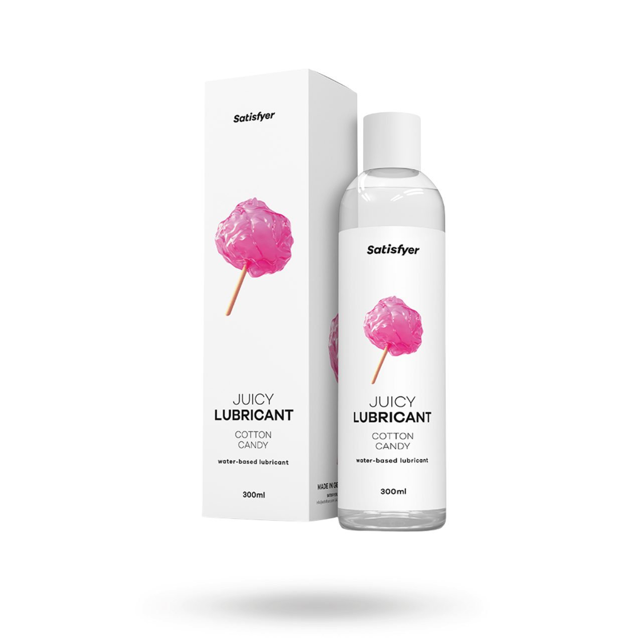 Satisfyer Cotton Candy Water Based Lubricant 300 ml | Sexhjälpmedel - GLIDMEDEL - Vattenbaserat glidmedel | Intimast