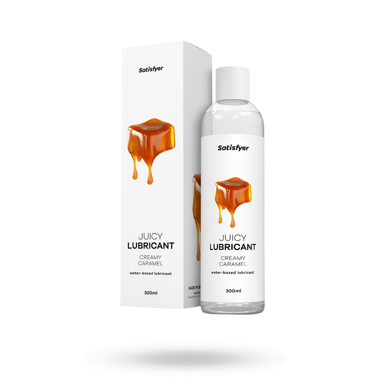 Satisfyer Creamy Caramel Water Based Lubricant 300 ml | Sexhjälpmedel - GLIDMEDEL - Vattenbaserat glidmedel | Intimast