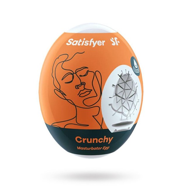 SATISFYER CRUNCHY MASTURBATOR ÄGG