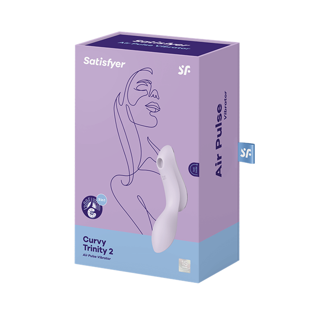 Satisfyer Curvy Trinity 2 - Violett