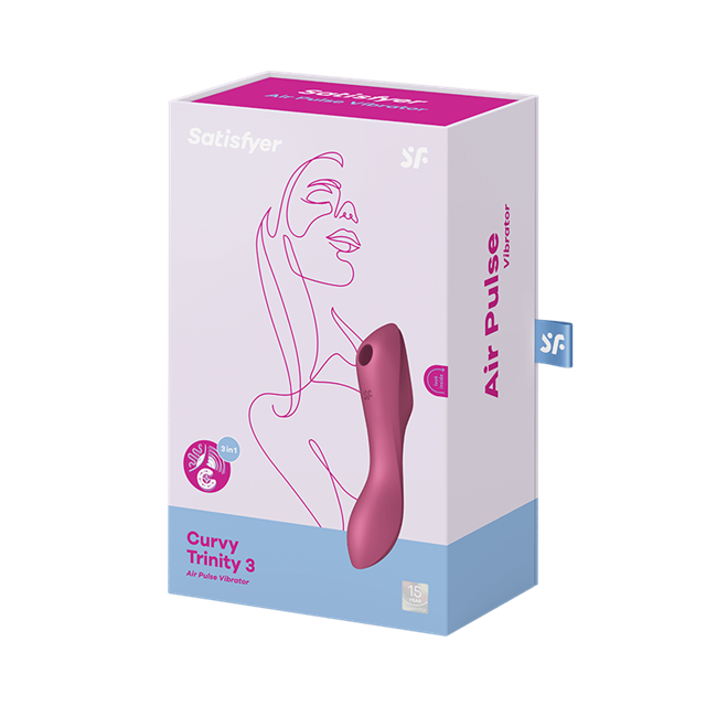 Satisfyer Curvy Trinity 3 - Red