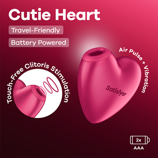 Satisfyer Cutie Heart Battery Powered