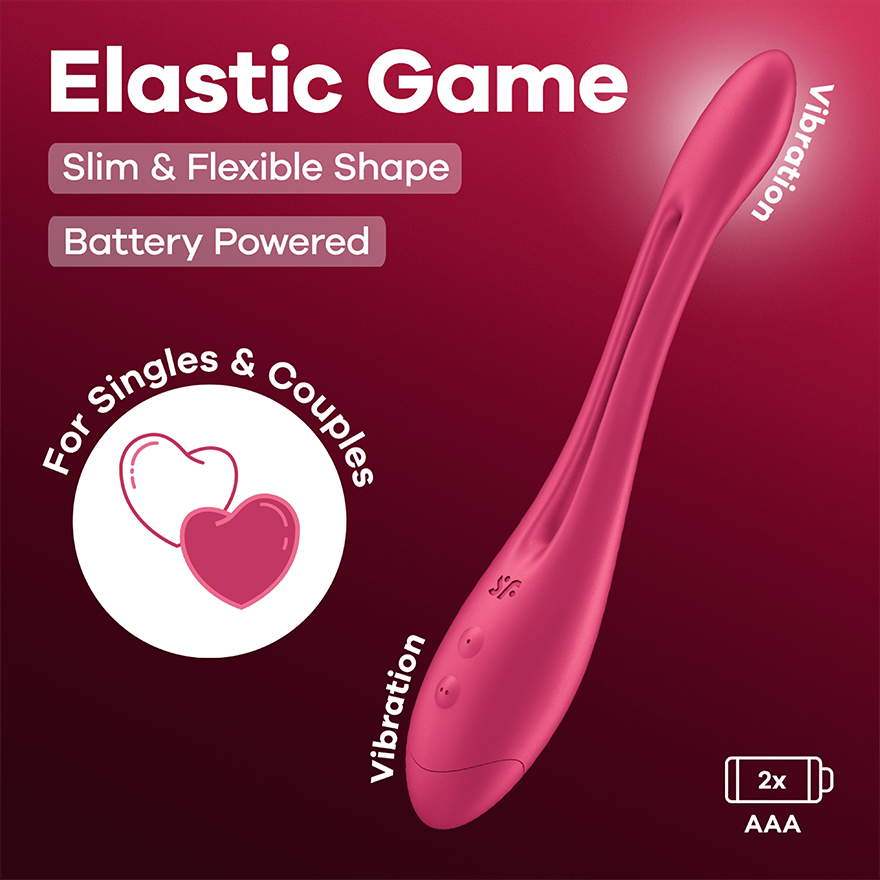 Satisfyer Elastic Game Pink Battery Series
