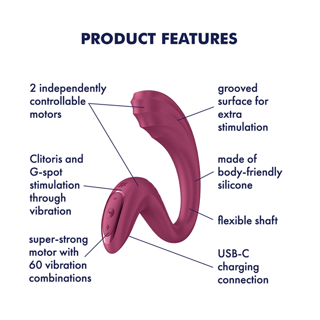 Satisfyer G For Goddess 3 Flexible G-Spot Vibrator
