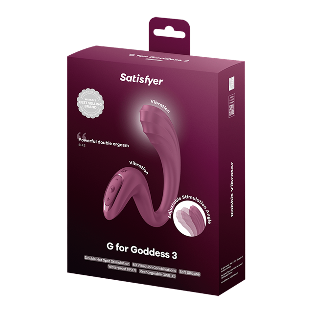 Satisfyer G For Goddess 3 Flexible G-Spot Vibrator
