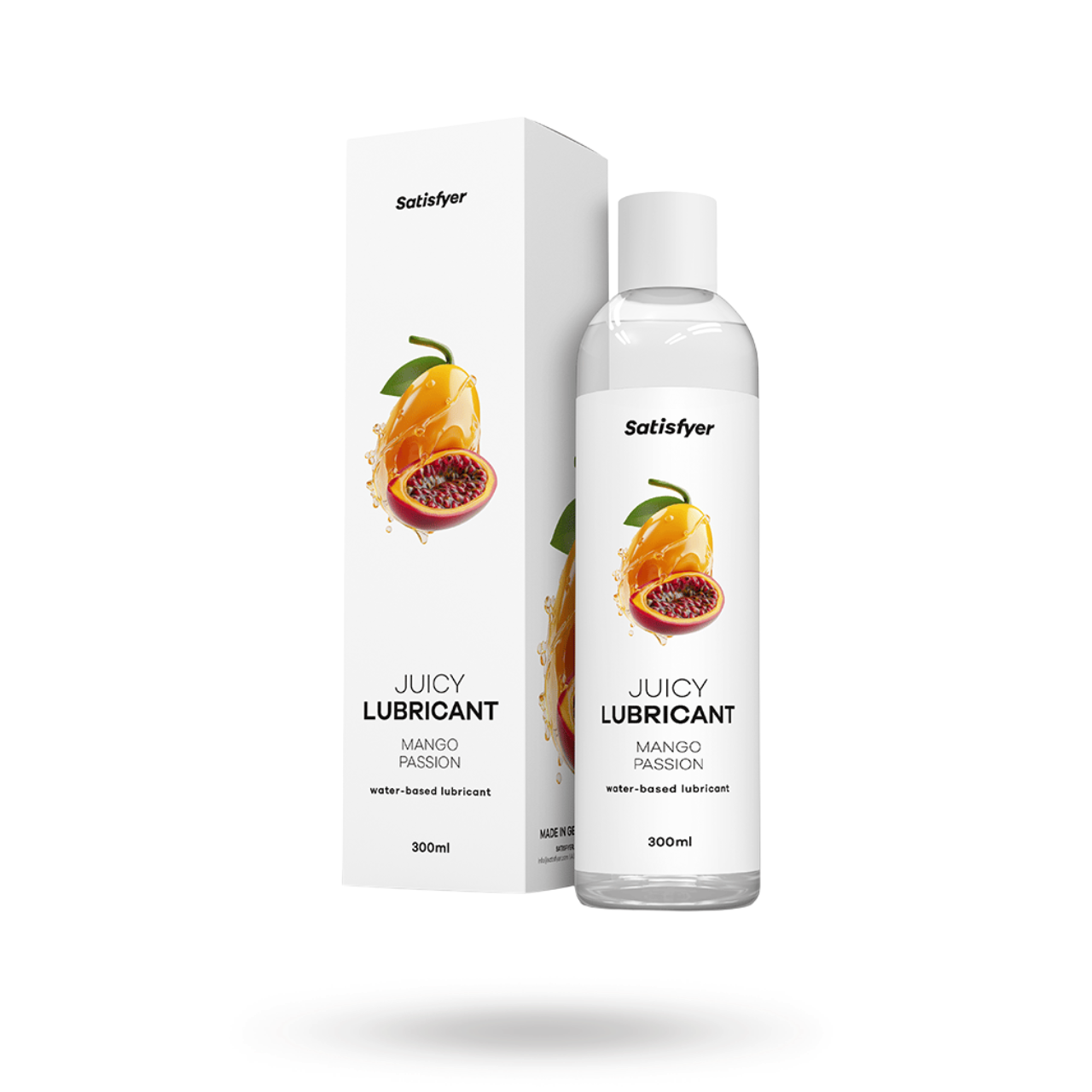 Satisfyer Mango & Passion Water Based Lubricant 300 ml | Sexhjälpmedel - GLIDMEDEL - Vattenbaserat glidmedel | Intimast