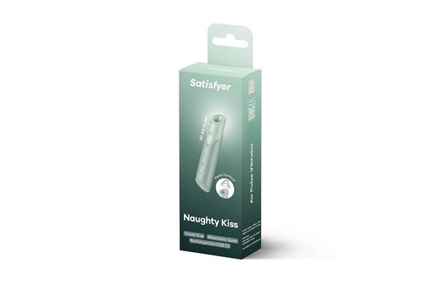 Satisfyer Naughty Kiss Air Pulse Vibrator