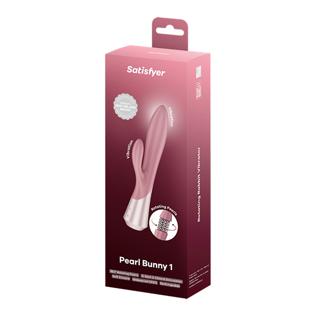 Satisfyer Pearl Bunny 1 Rabbit Vibrator With Pearls