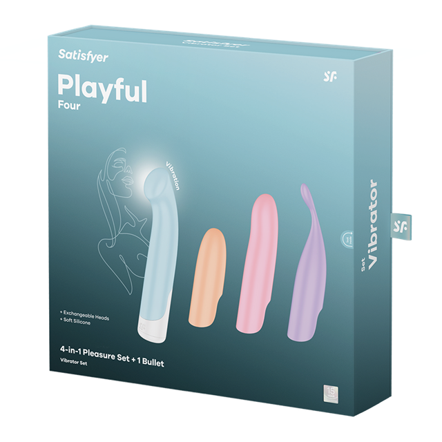 Satisfyer Playful Four 4in1 Vibrator Set