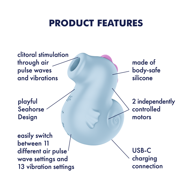 Satisfyer Sea Pony Air Pulse Vibrator