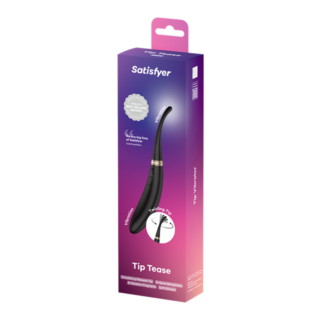 Satisfyer Tip Tease Black
