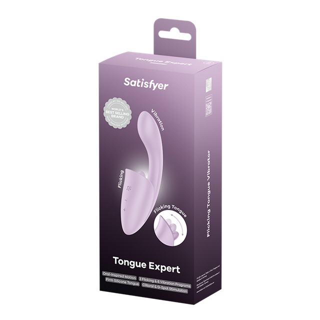 Satisfyer Tongue Expert Clitoral & G-Spot Stimulator