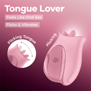 Satisfyer Tongue Lover Flicking Clitoral Stimulator