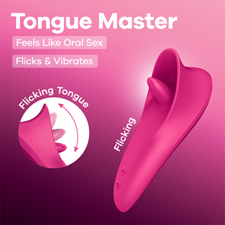 Satisfyer Tongue Master Flicking Clitoral Stimulator