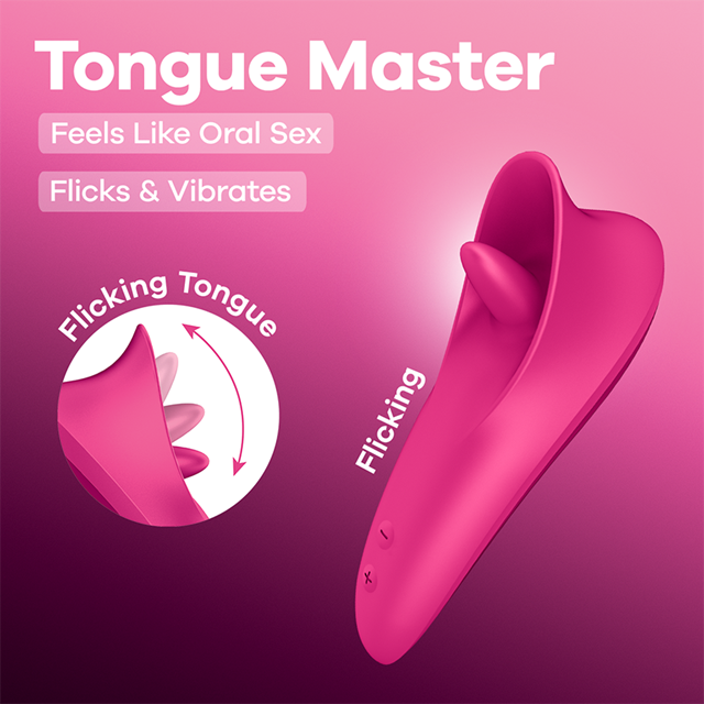 Satisfyer Tongue Master Flicking Clitoral Stimulator