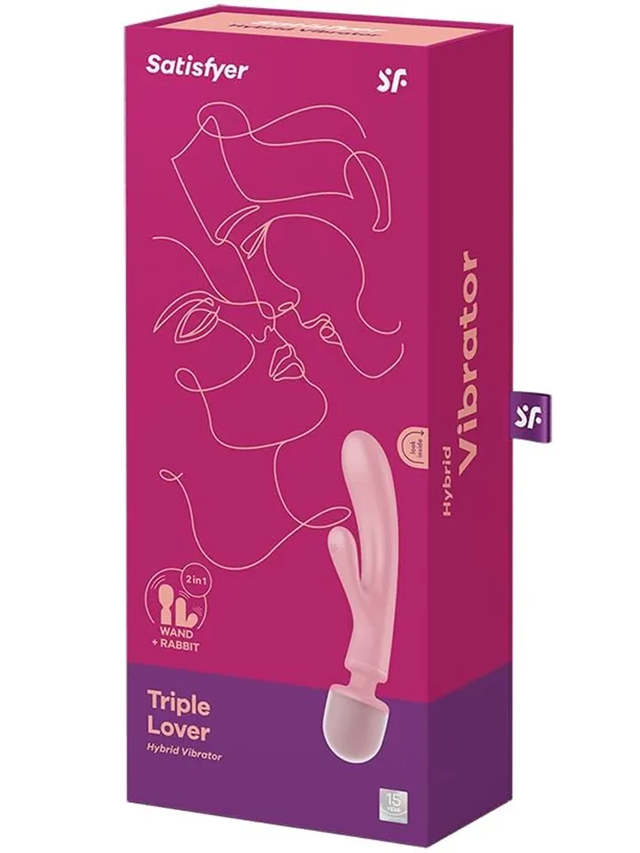 Satisfyer Triple Lover Pink