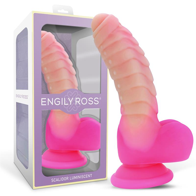 Scalidor Luminiscent Unicorn Dildo 18 cm