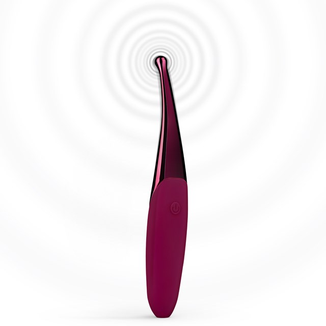 Senzi Pinpoint Vibrator - Djup Rosa/Lila