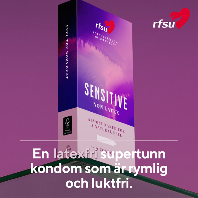Sensitive - Latexfri Kondom 6-pack
