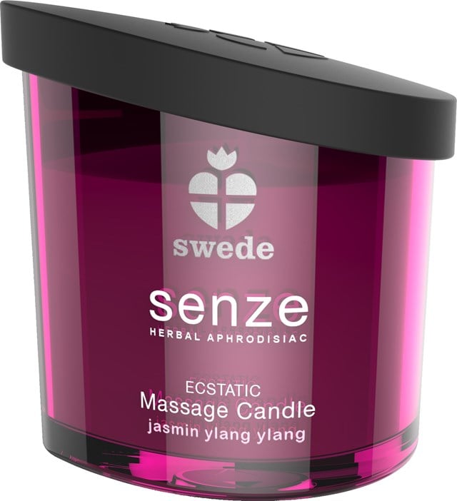Senze Ecstatic Massageljus - Jasmine Ylang Ylang