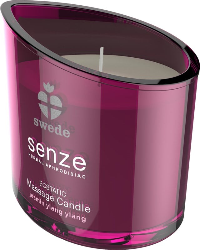 Senze Ecstatic Massageljus - Jasmine Ylang Ylang
