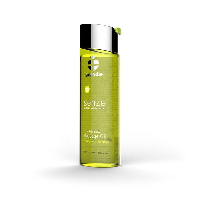 Senze Arousing Massage Oil - Lemon Pepper Eucalyptus