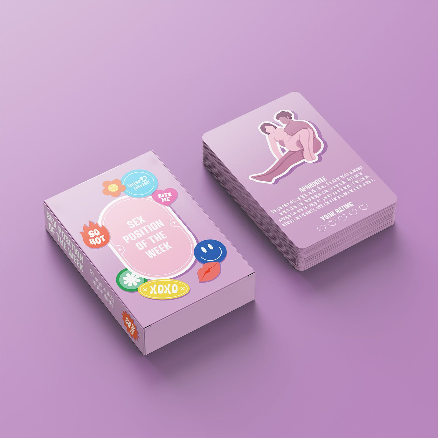 Sex Position Of The Week Card Game