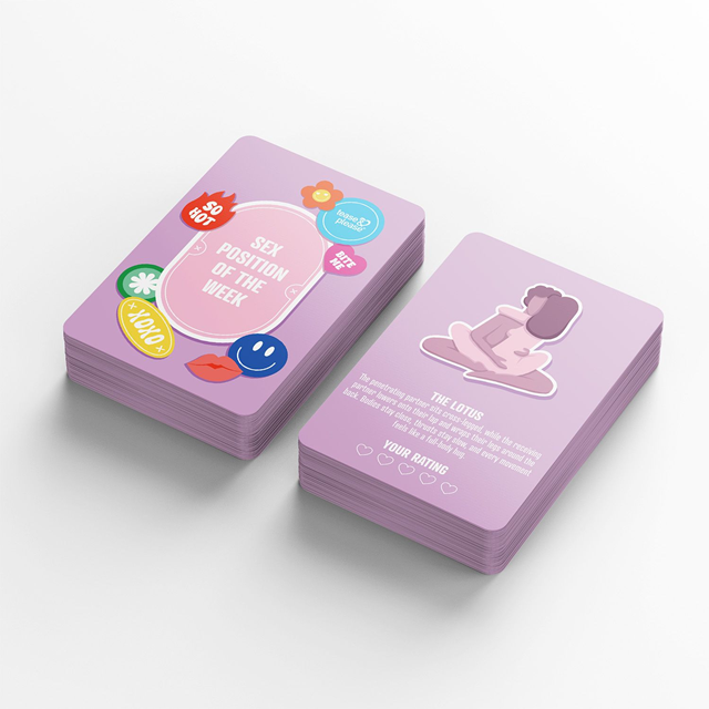 Sex Position Of The Week Card Game