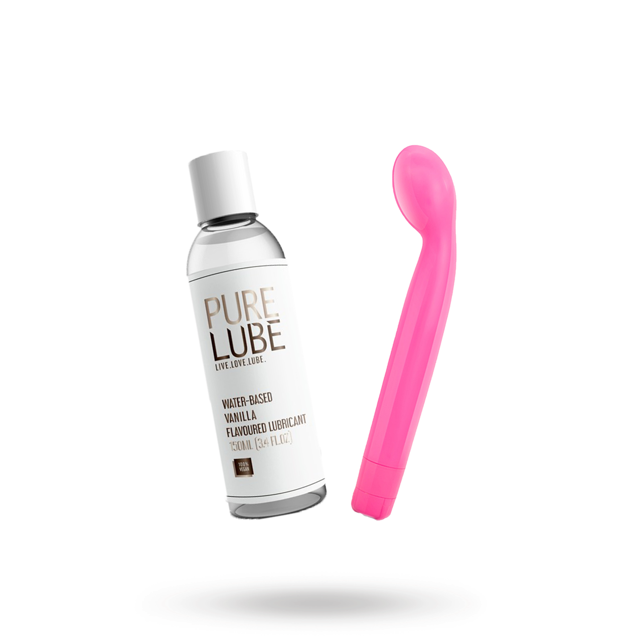 SEXY THINGS G SLIM + PURE LUBE VANILLA FLAVOURED LUBRICANT 150 ML KIT | SEXLEKSAKER - MEST FÖR HONOM - Prostatastimulering | Intimast