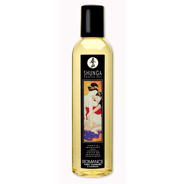 Erotisk Massageolja Champagne & Jordgubbar Erotisk Massageolja Champagne & Jordgubbar