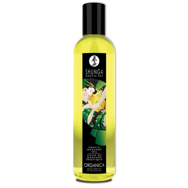Erotisk Massageolja Grönt Te 250ml