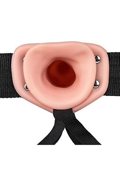 Hollow Strap-on without Balls 20,5 cm - Vit