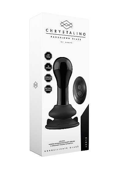 Globy - Glass Vibrator with Suction Cup