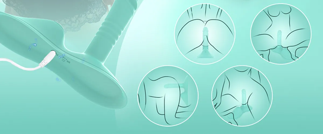 Sit & Ride Thrusting Vibrator With App Control