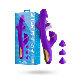 Siter 2.0 Flapping Tongue With Hitting Ball Vibrator