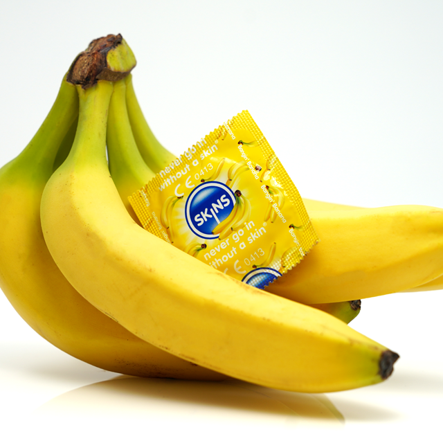 Kondomer med Banansmak 8-pack