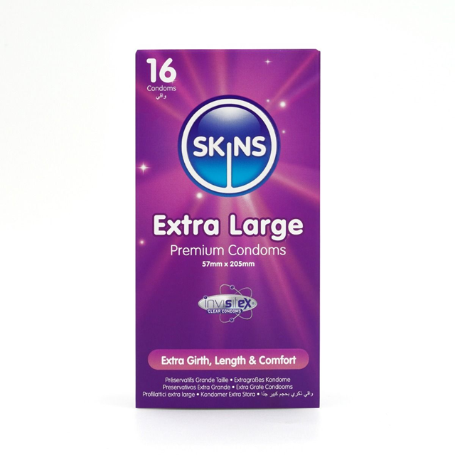 Skins Extra Large Condoms 16-pack