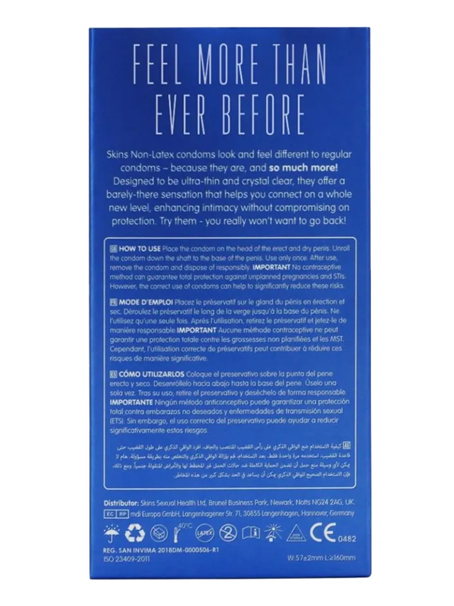 Skins Non-Latex Condoms 8-pack
