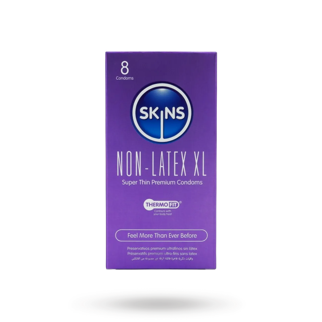 Skins Non-Latex XL Condoms 8-pack