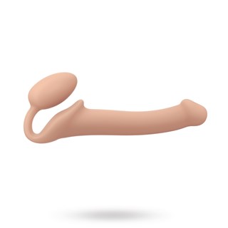 Semi-realistic Bendable Strap-on Dildo - Medium